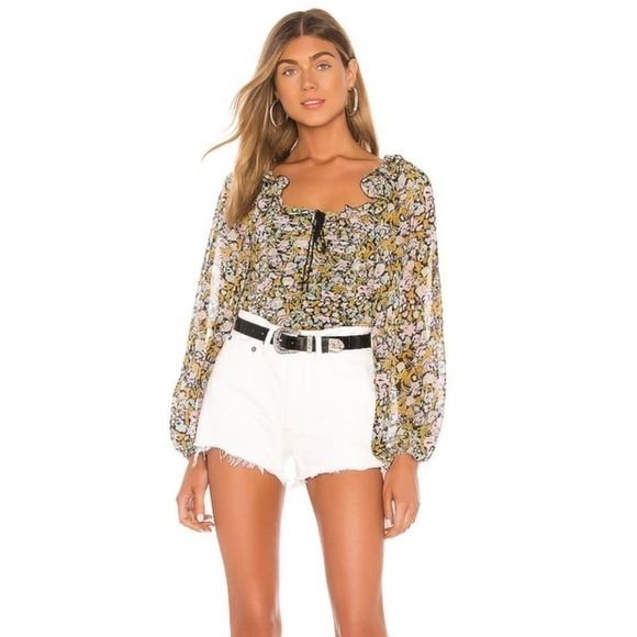 Free People Tops - 🆕Free People Mabel Printed Blouse